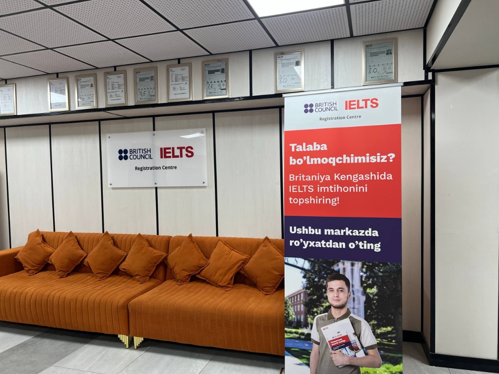 British Council IELTS Registration Centre Lounge